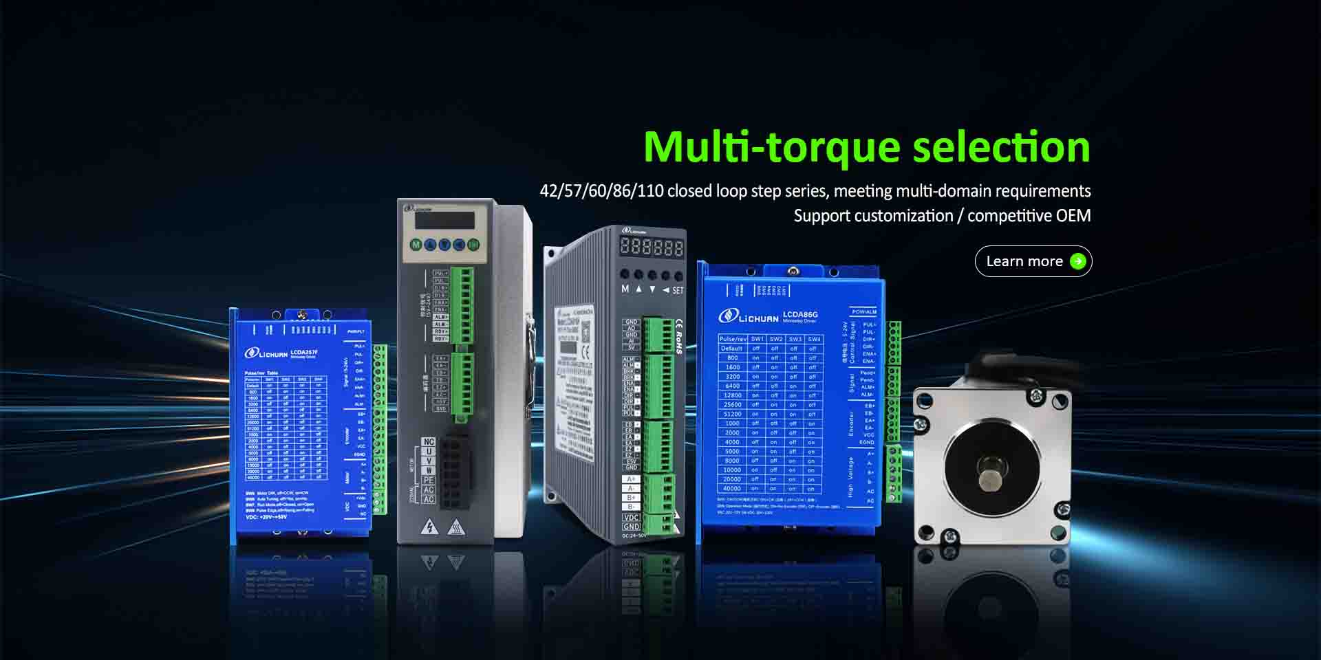 چین بند لوپ نے لوپ اسٹیپر موٹر ڈرائیور فیکٹری کھول دی